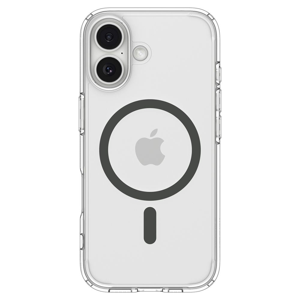 Spigen Ultra Hybrid MagSafe Case til iPhone 17 - Clear Gray