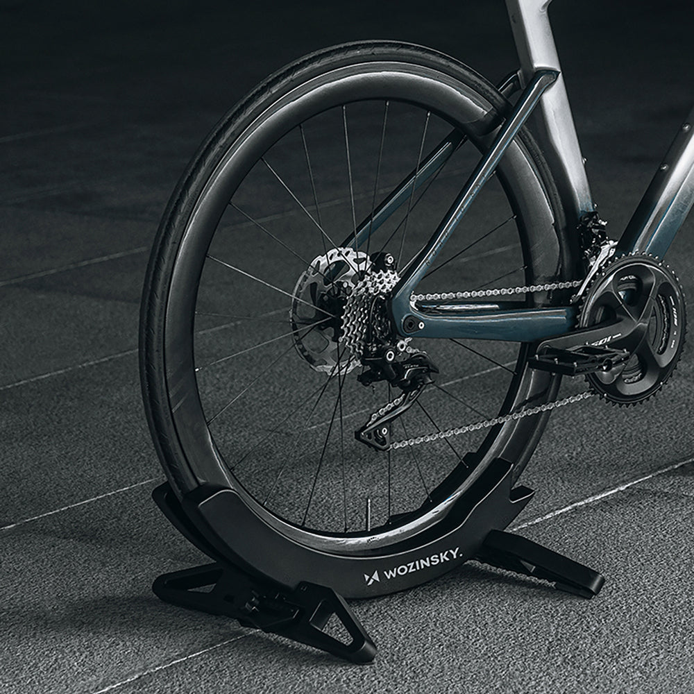 Wozinsky WSR-02 cykelstativ, stabil, til cykelhjul - sort