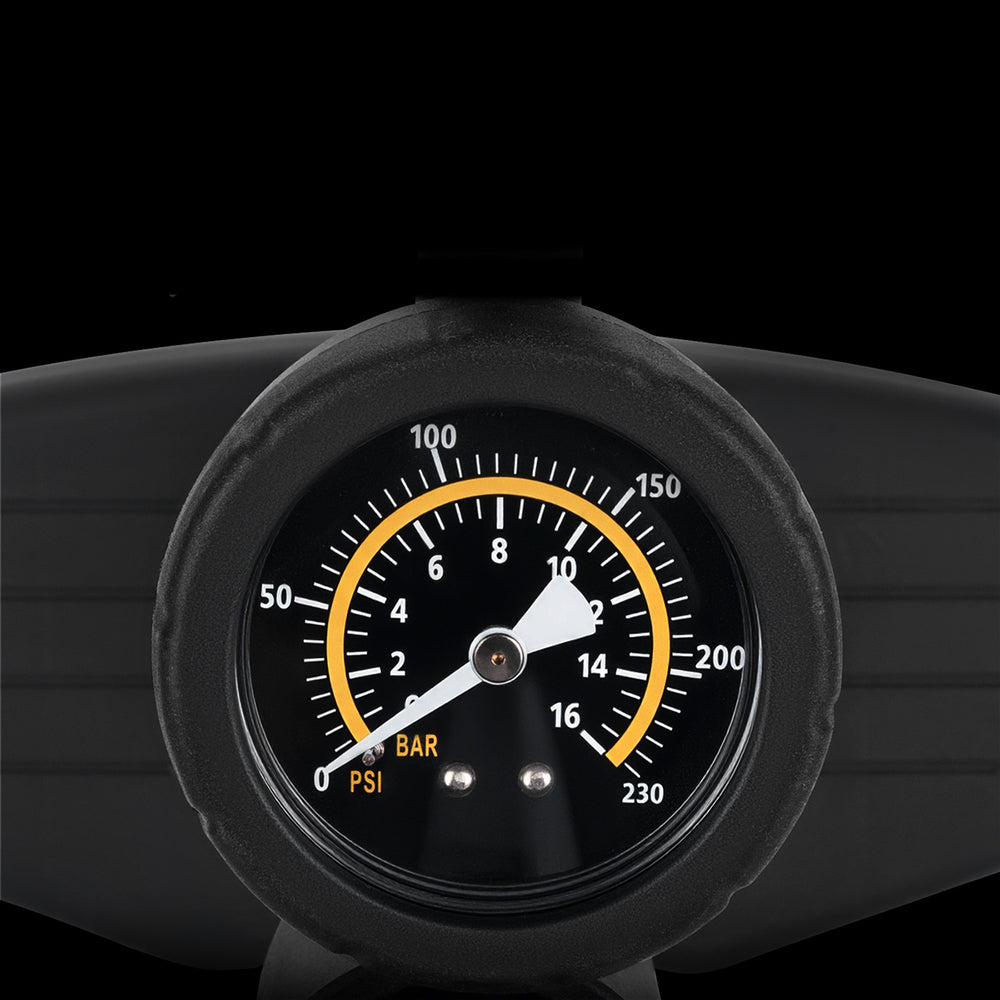 Wozinsky WPR-02 gulvcykelpumpe - sort