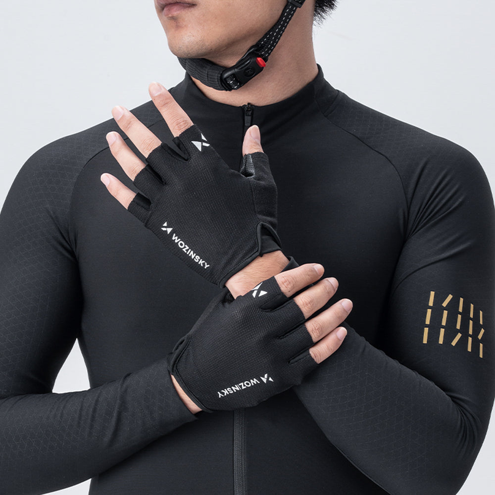 Wozinsky WRR-01XL Cykelhandsker størrelse XL - sort