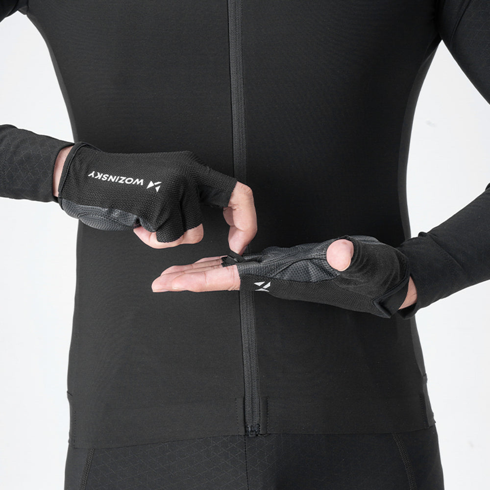 Wozinsky WRR-01M cykelhandsker størrelse M - sort