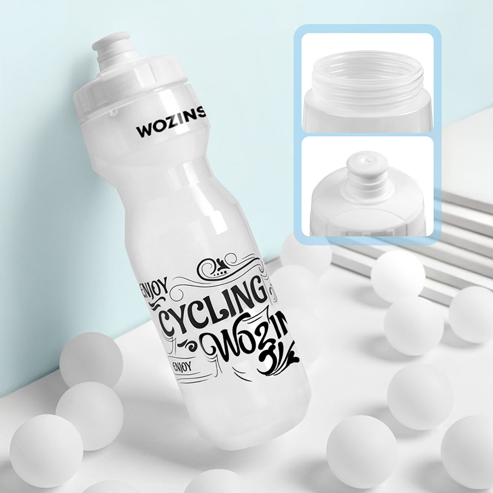 Wozinsky WBR-01T 750 ml cykelflaske - gennemsigtig