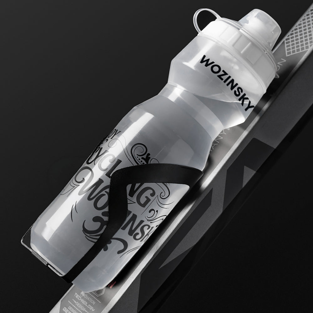 Wozinsky WBR-01T 750 ml cykelflaske - gennemsigtig