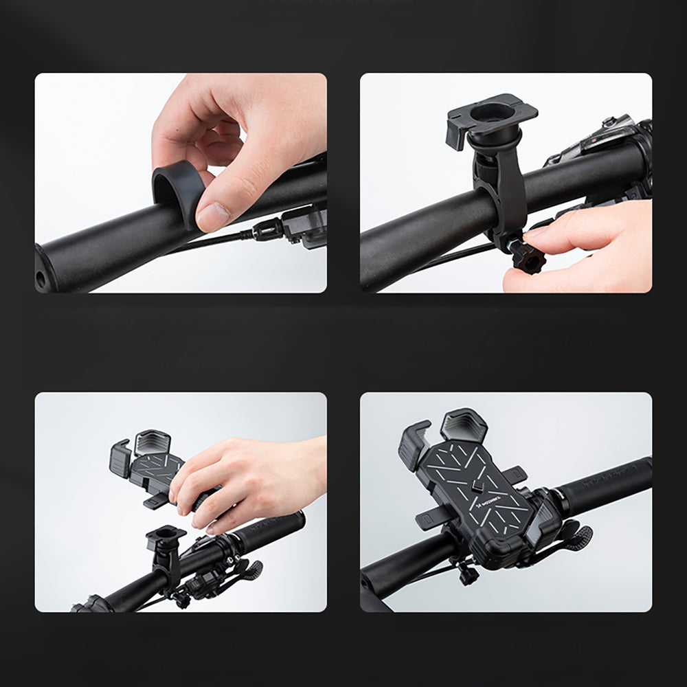 Wozinsky WUD-01B Telefonholder til cykel - sort