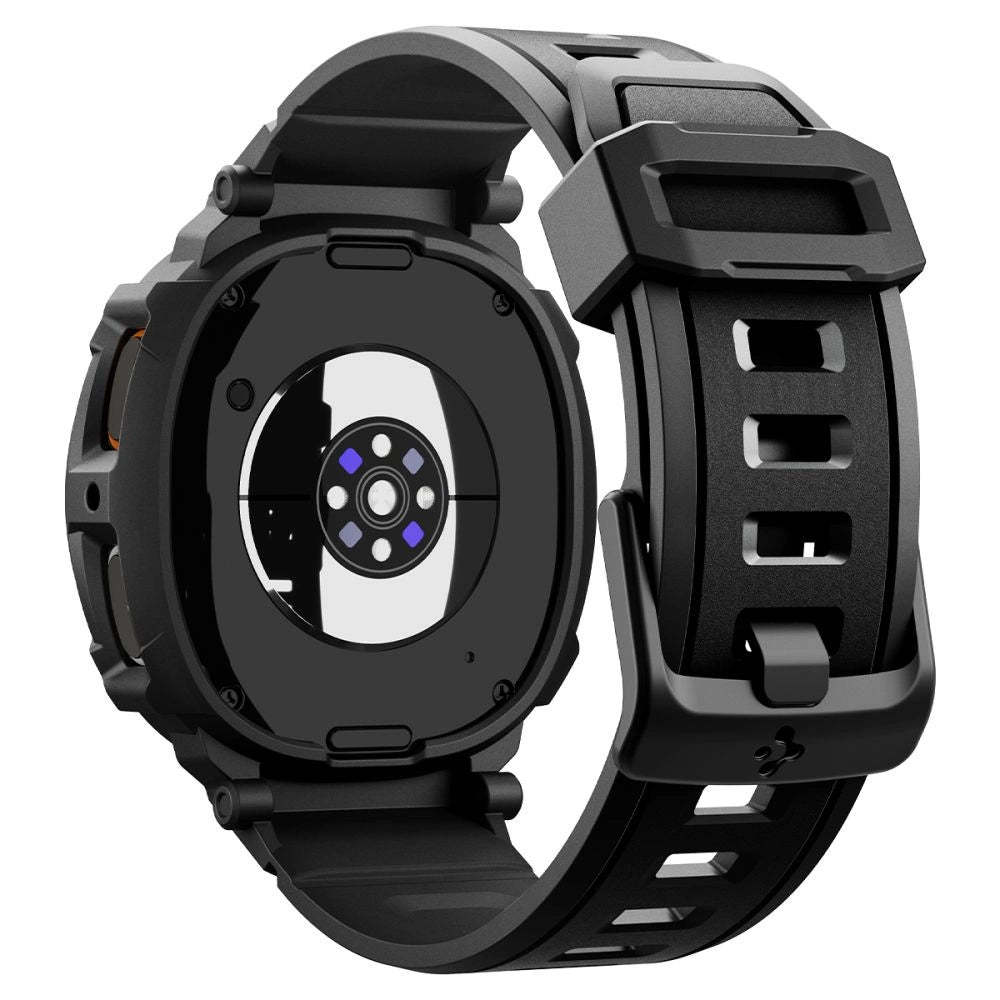 Spigen Rugged Armor Pro Strap til Samsung Galaxy Watch 8 40mm - Matte Black