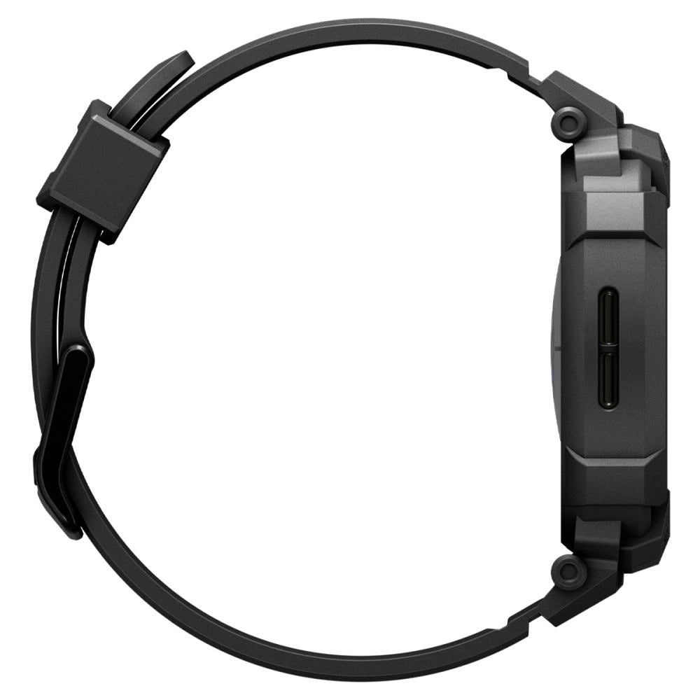 Spigen Rugged Armor Pro Strap til Samsung Galaxy Watch 8 40mm - Matte Black