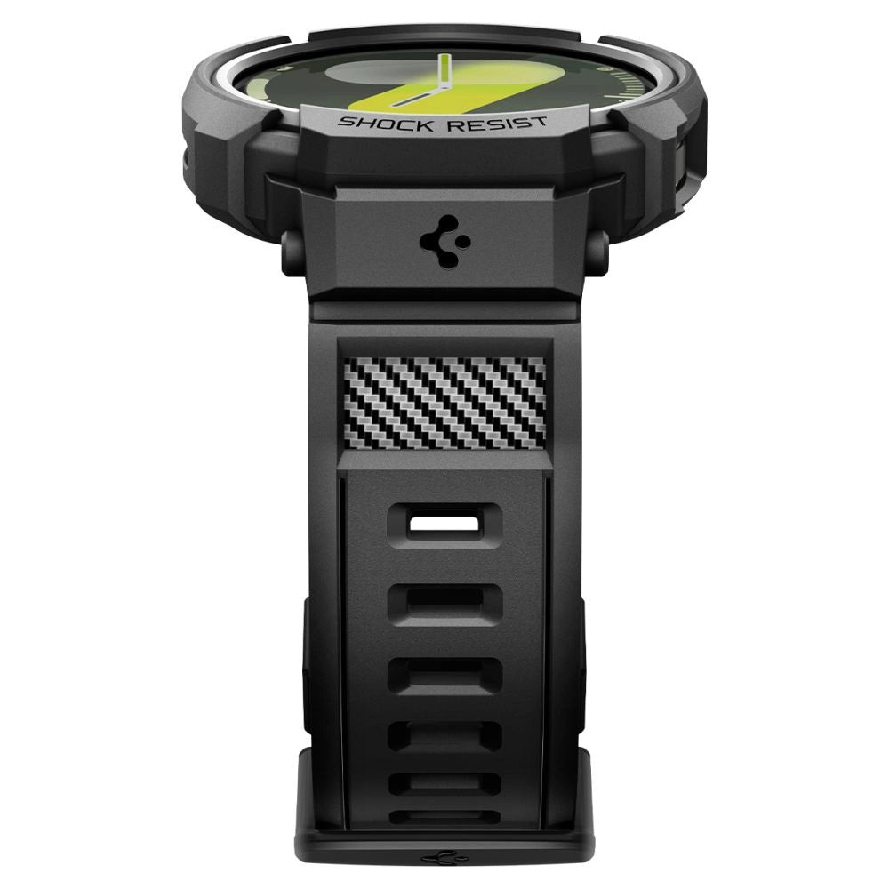 Spigen Rugged Armor Pro Strap til Samsung Galaxy Watch 8 40mm - Matte Black