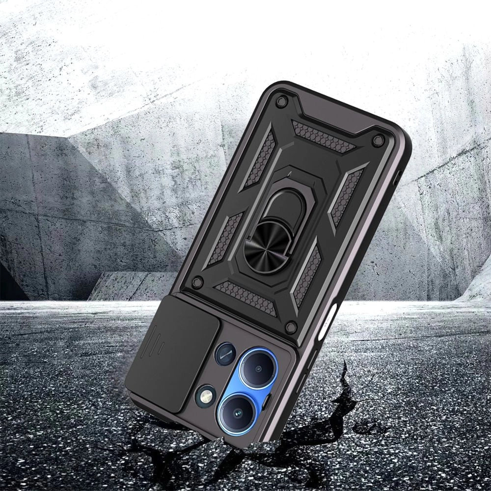 Tech-Protect CamShield Pro Case til Xiaomi Redmi 15C - sort