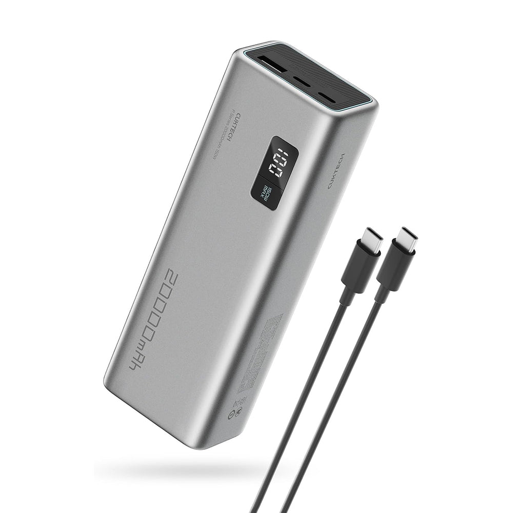 Cuktech P+Series No. 15 Powerbank 150W 20000mAh - Grå