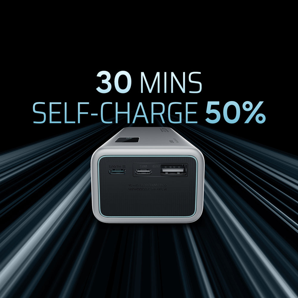 Cuktech P+Series No. 15 Powerbank 150W 20000mAh - Grå