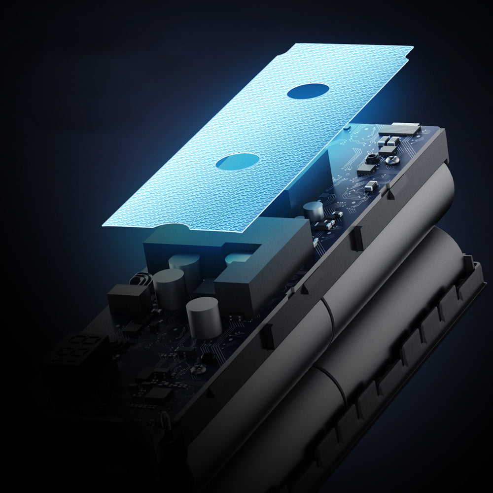 Powerbank Cuktech CUKP200XGLGR 100W 20000mAh 2 x USB-C 1 x USB-A - gray