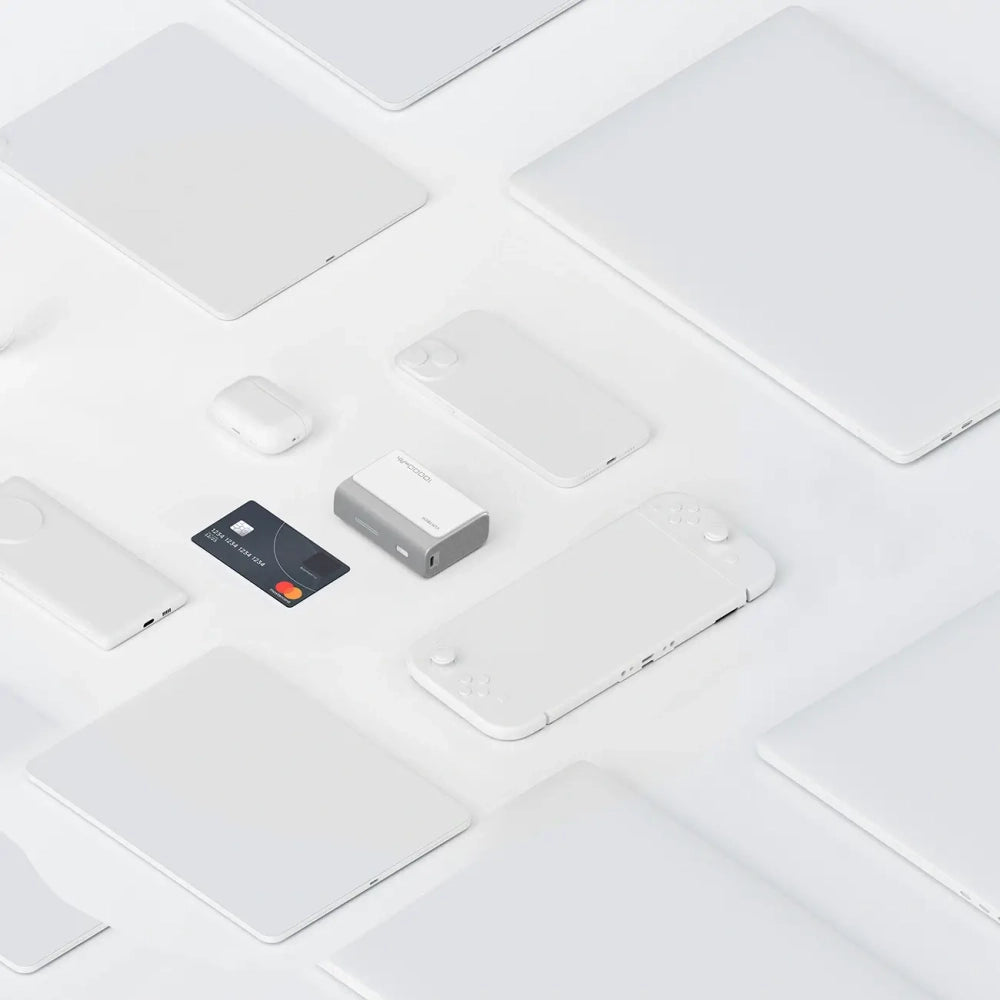 CUKTECH 30W 10000mAh Power Bank 1C1A - CP13- Grå Farve