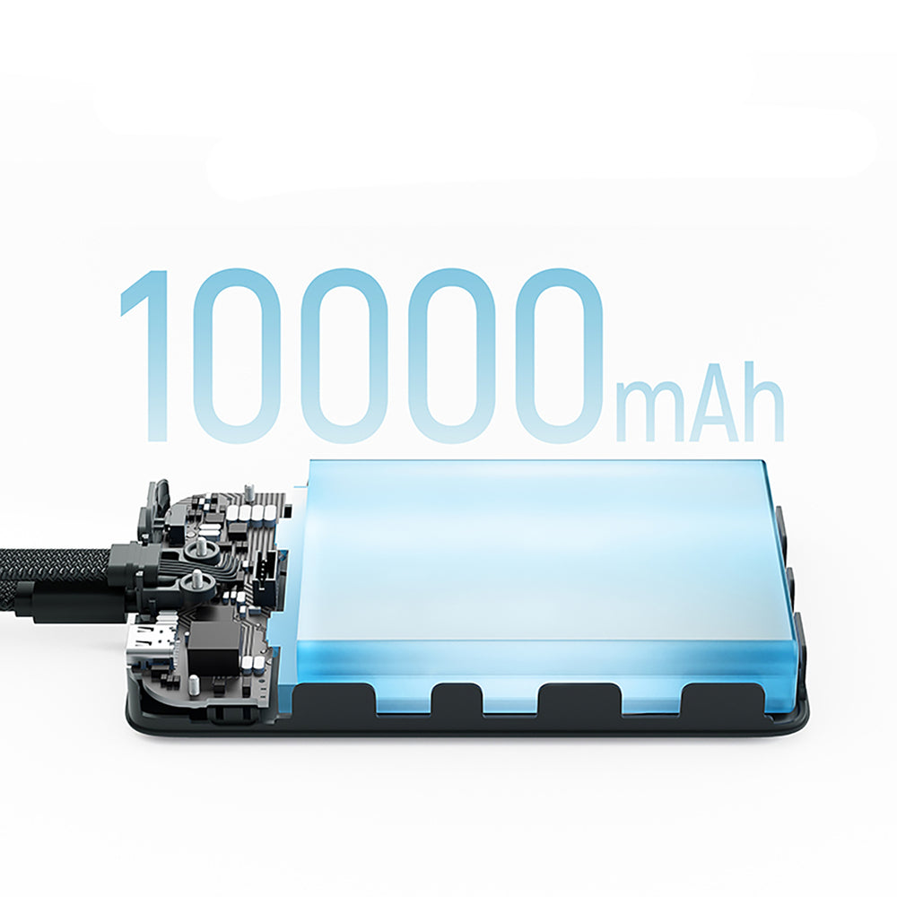 Cuktech CP132ML 10000 mAh Magnetisk Power Bank - hvid