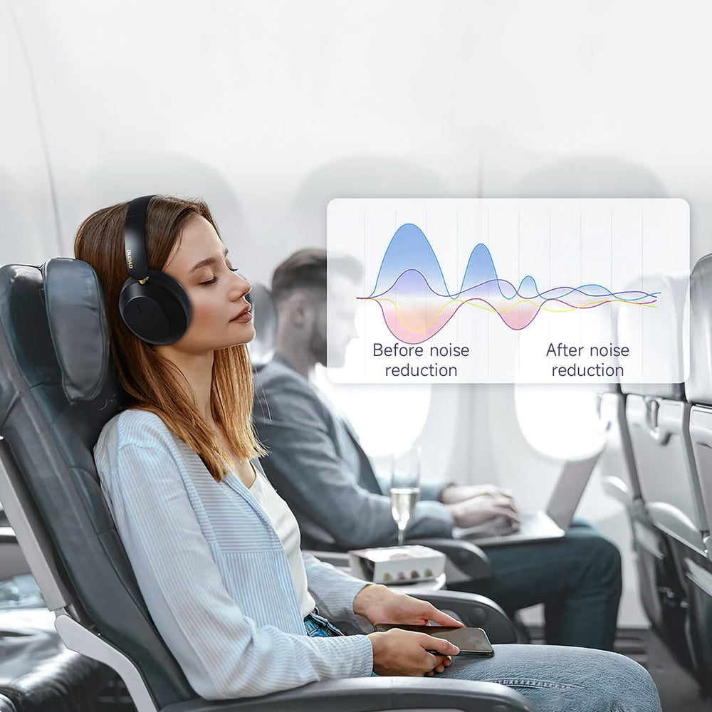 Dudao X22 Max trådløse Bluetooth-hovedtelefoner med ANC - sort