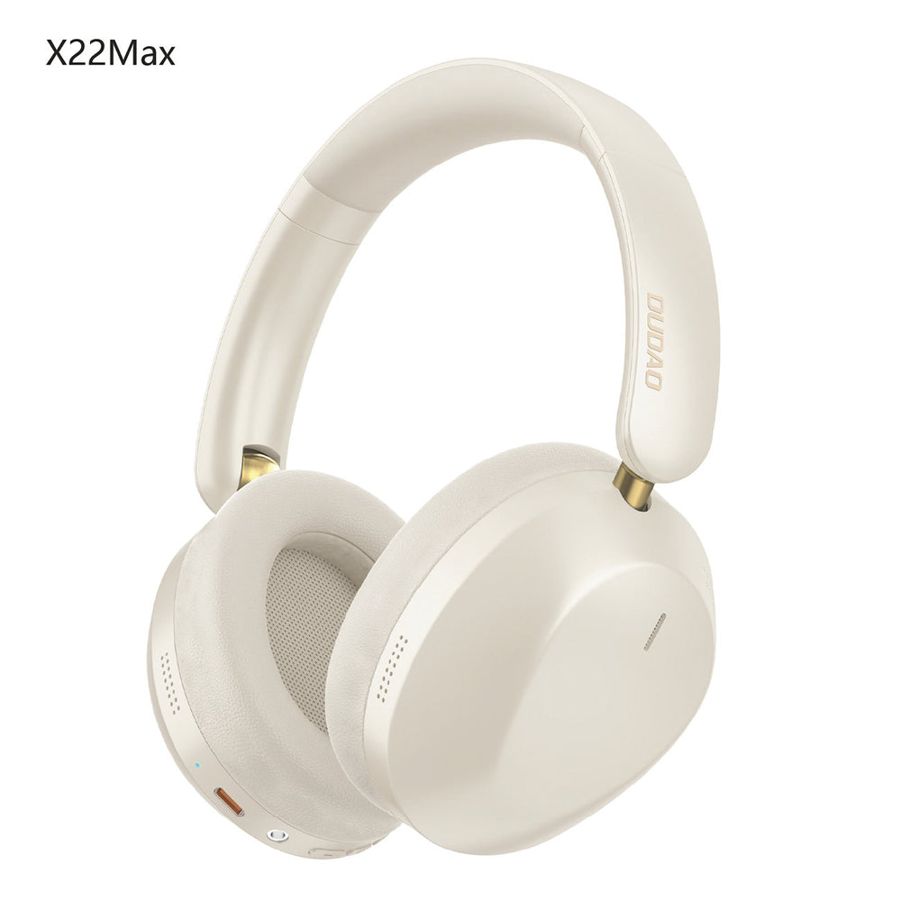 Dudao X22 Max Wireless On-Ear Bluetooth Headphones med ANC - Beige