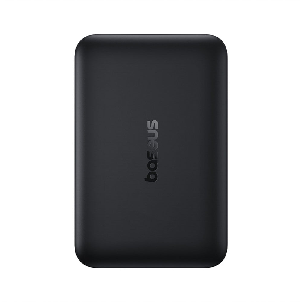Baseus EnerFill FM11 Ultra-Mini 10000mAh 22.5W MagSafe Kompatibel Power Bank med Baseus Simple USB-C 20V/3A 30cm Kabel - sort