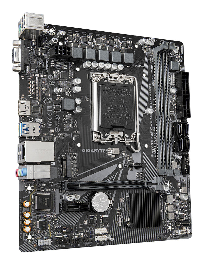 GIGABYTE H610M H V3 DDR4 bundkort Intel H610 Express LGA 1700 micro ATX