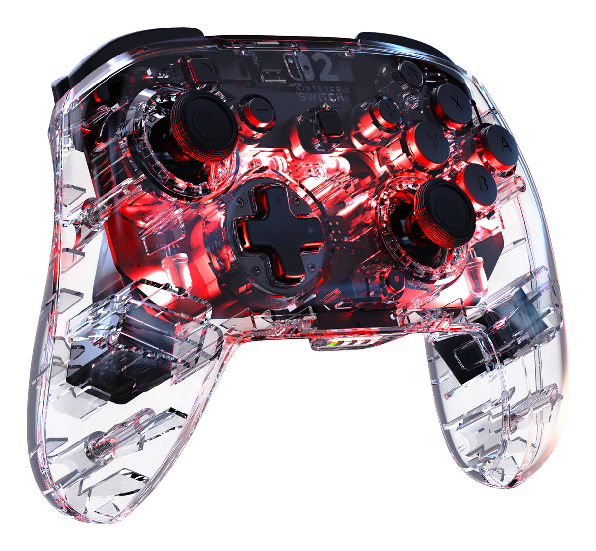 Turtle Beach TBC-8104-95 spil-controller Gennemsigtig USB Gamepad Nintendo Switch, Nintendo Switch 2, Nintendo Switch Lite, Nintendo Switch OLED