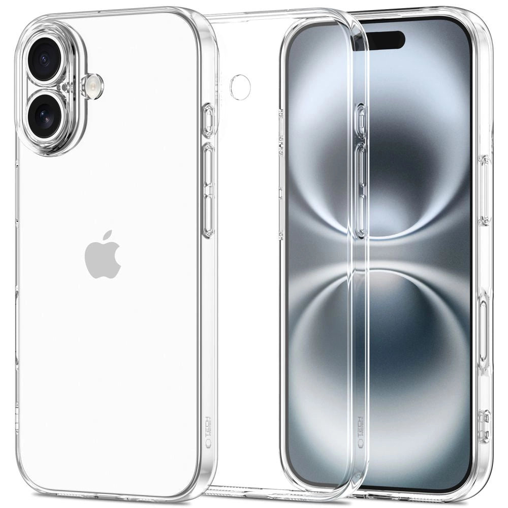 Tech-Protect FlexAir Case til iPhone 17 - Gennemsigtig