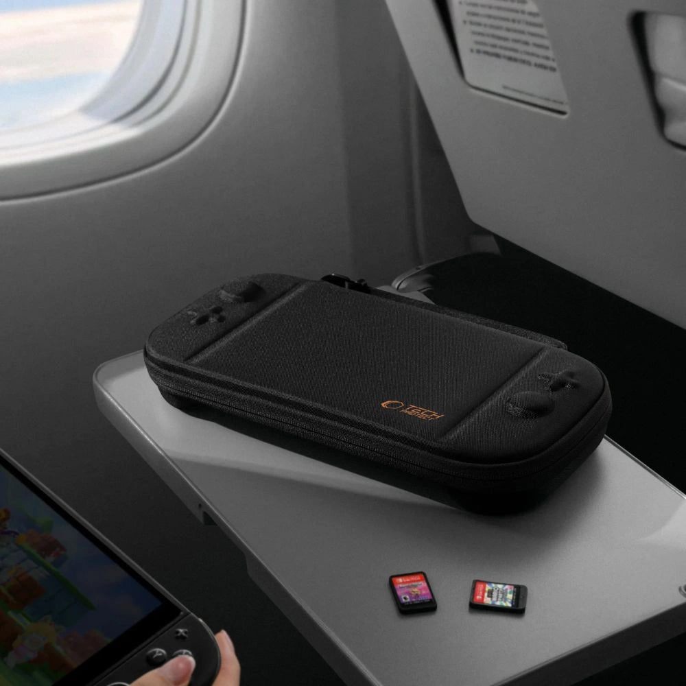 Tech-Protect Slim Pouch for Nintendo Switch 2 - Black
