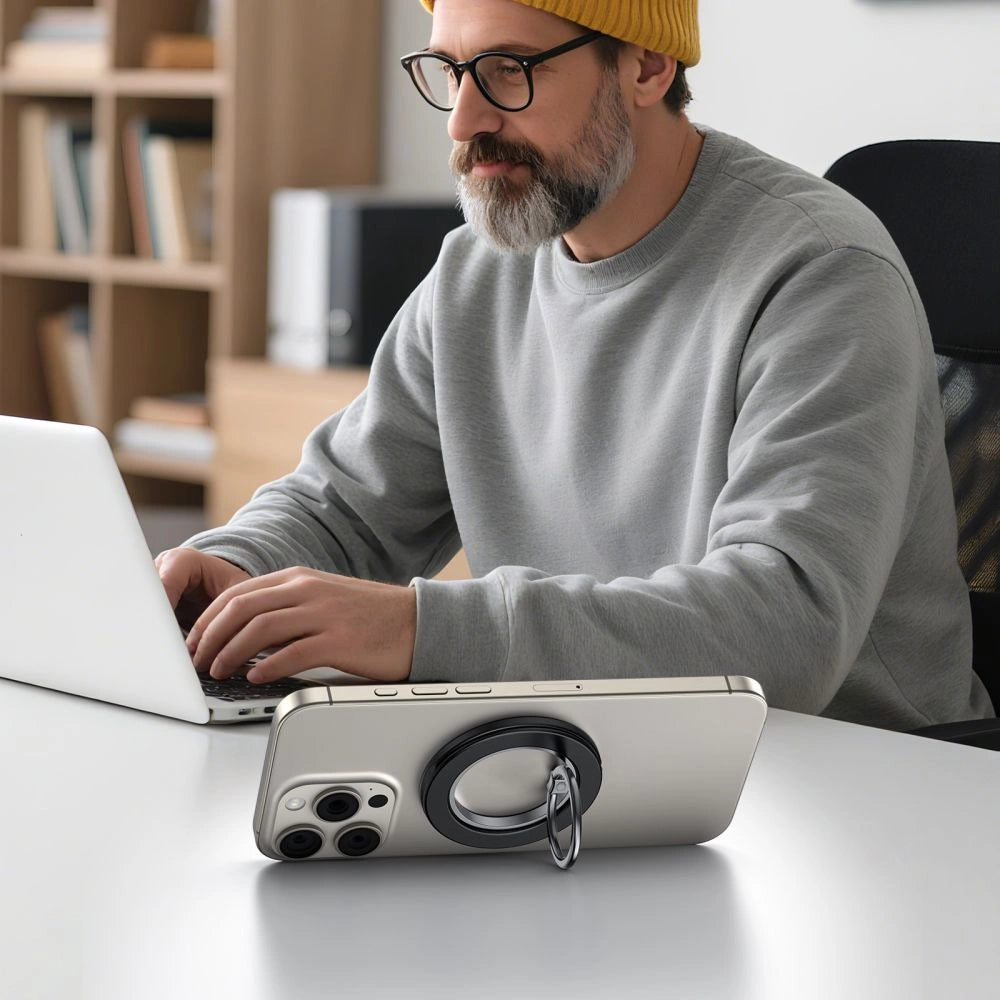 Tech-Protect MMR600 Magsafe Telefonringholder - sort