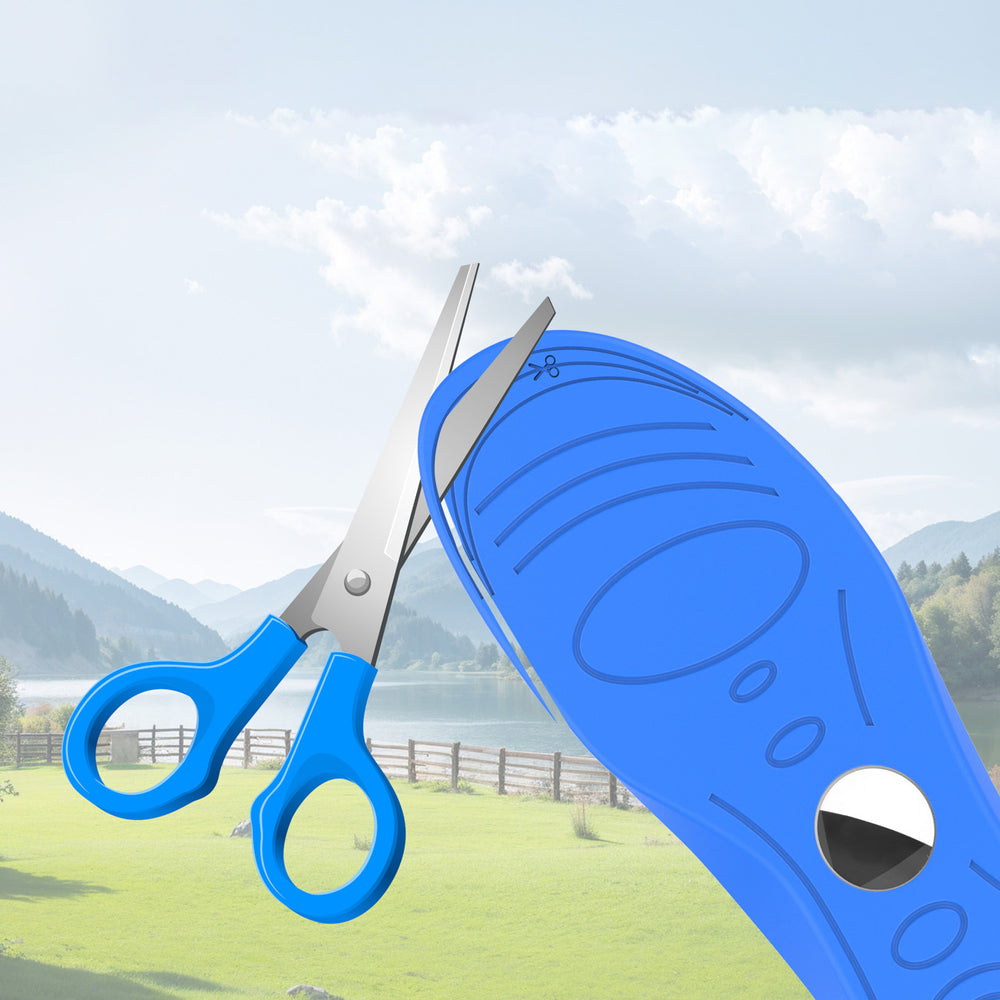 Skovindlæg - beskyttelsesfoder til AirTag (175 mm-190 mm) - blå