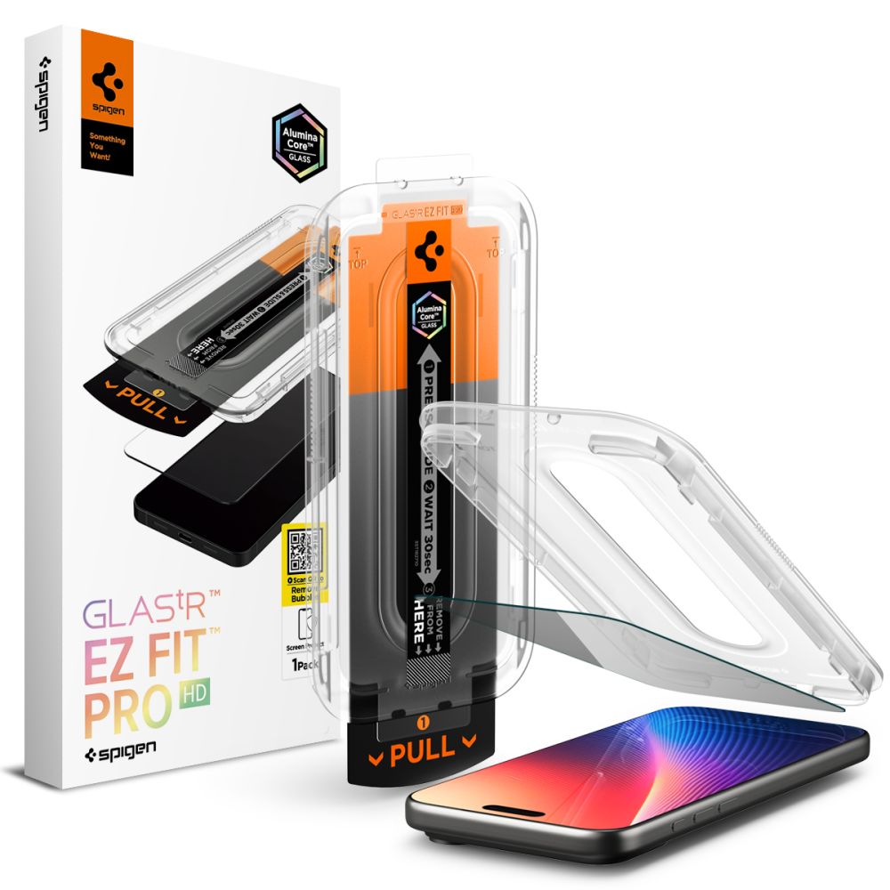 Spigen Glas.TR EZ Fit Pro Privacy Glass til iPhone 16 Pro Max / 17 Pro Max