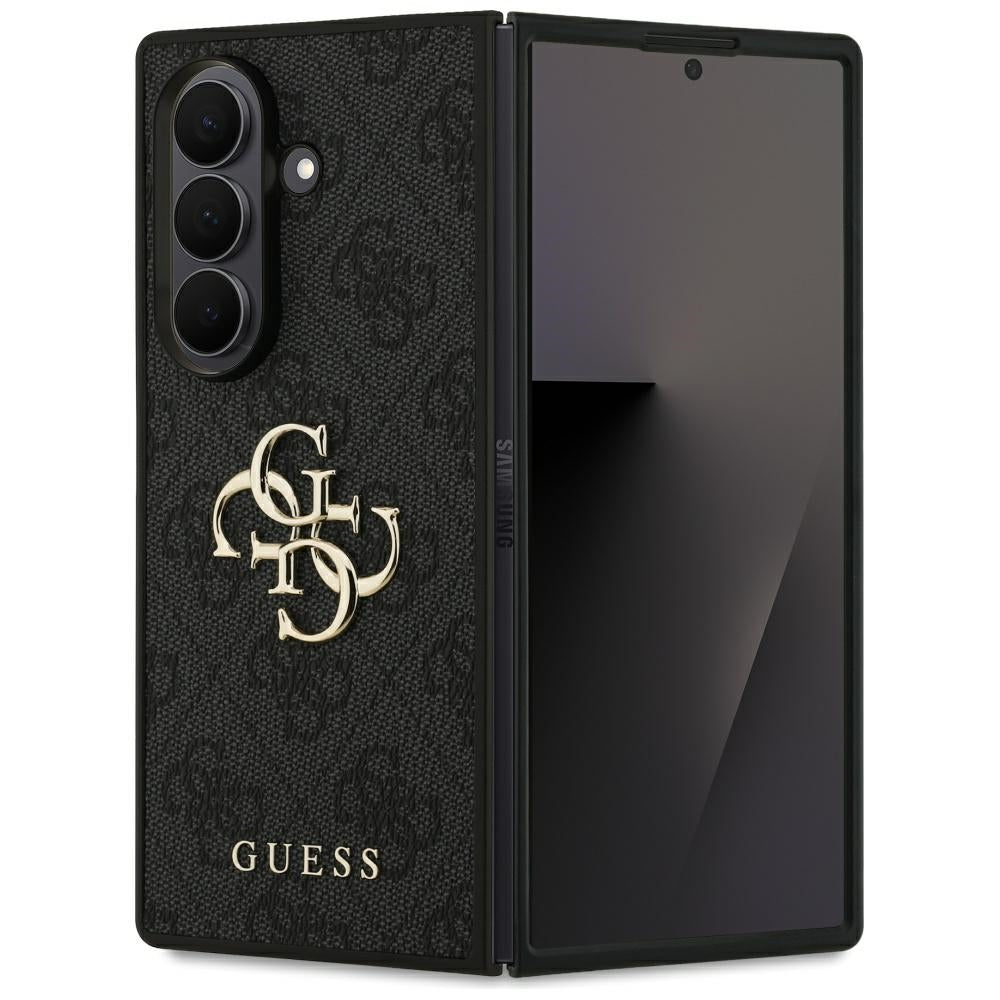 Guess Big 4G Logo Classic Logo Case for Samsung Galaxy Z Fold7 - Black