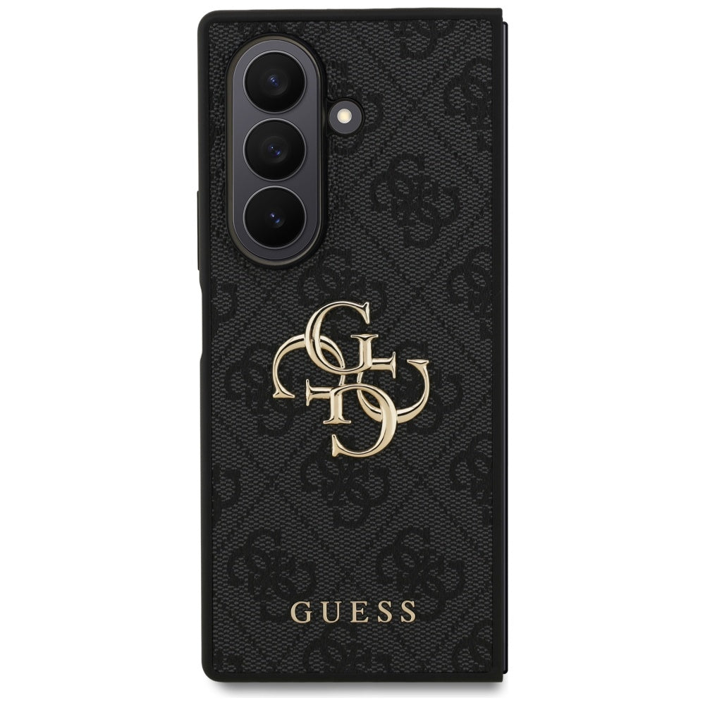 Guess Big 4G Logo Classic Logo Case for Samsung Galaxy Z Fold7 - Black