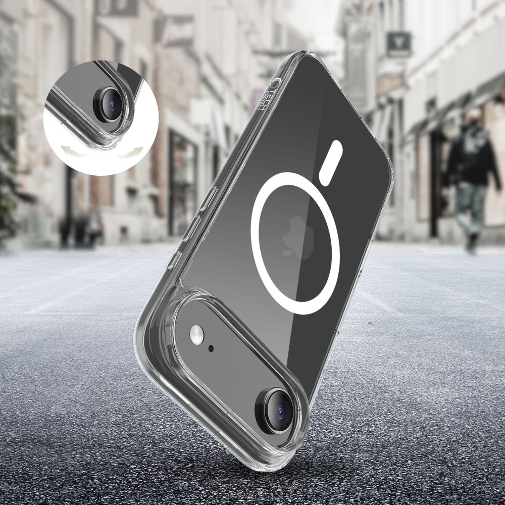 Tech-Protect FlexAir Hybrid MagSafe Case til iPhone 17 Air - Clear