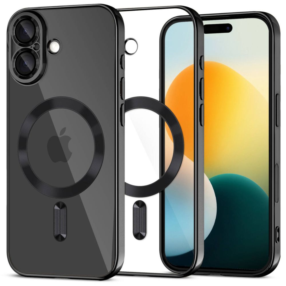 Tech-Protect MagFlex MagSafe Case til iPhone 17 - klar sort