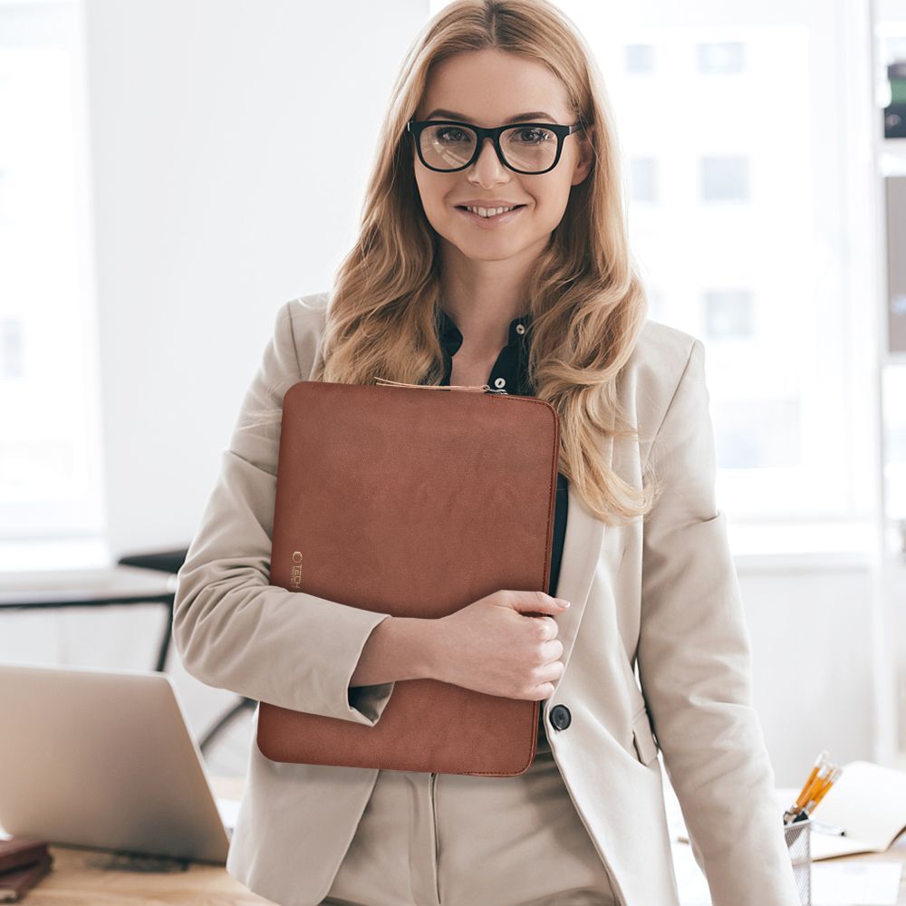 Tech-Protect Fleece Laptop Bag 13-14 - Brunt