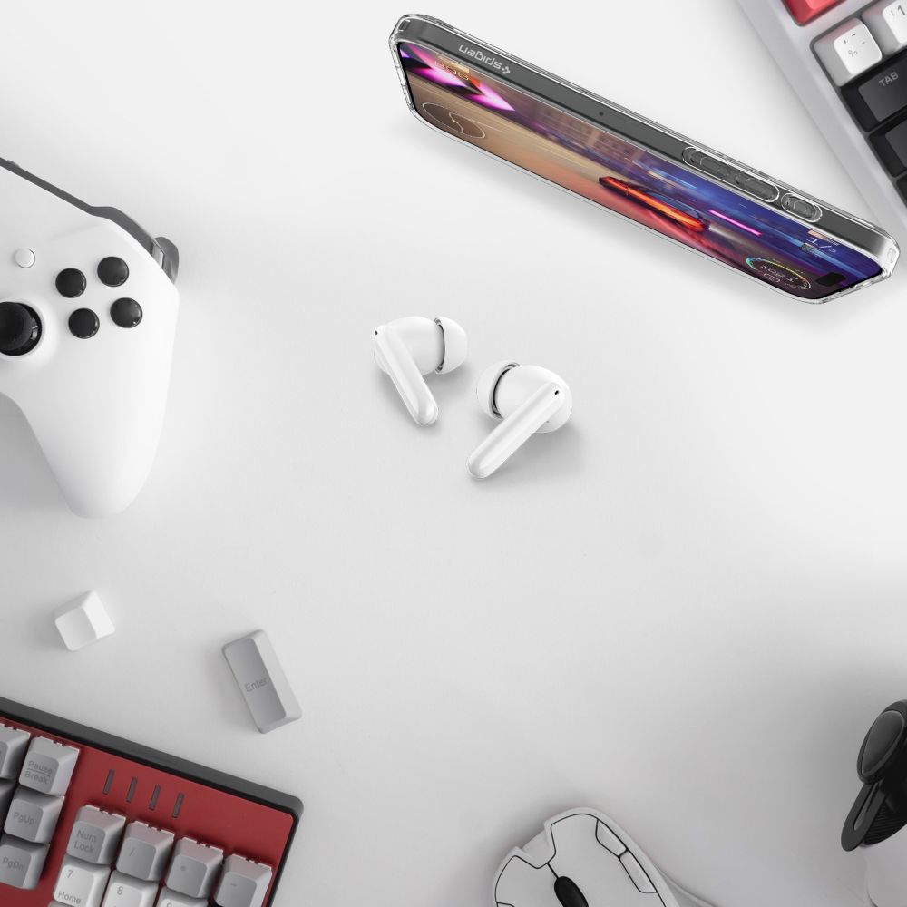 Spigen SA2400 ANC trådløse hovedtelefoner - sort