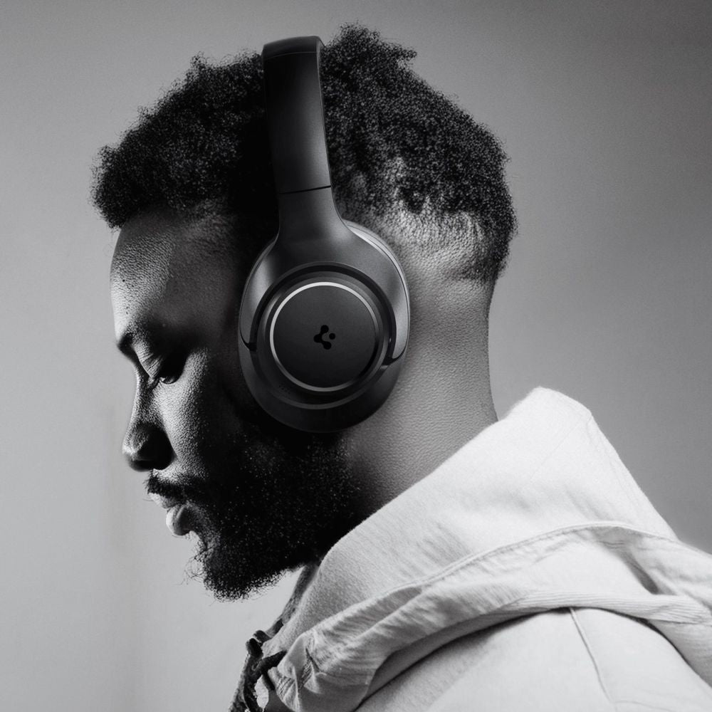 Spigen SA2403 ANC Pro trådløse hovedtelefoner - sort