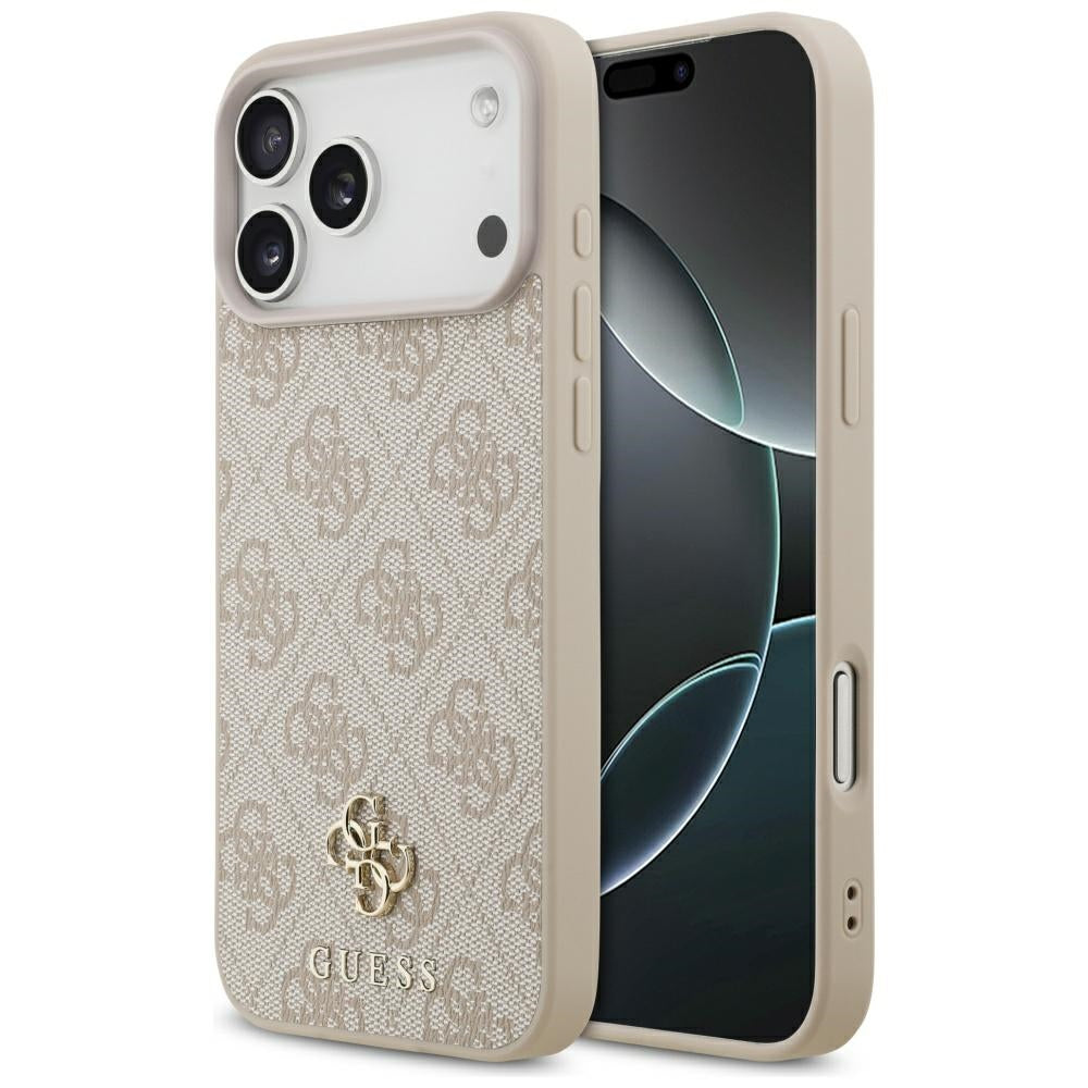 Guess 4G Small 4G and Classic MagSafe case for iPhone 17 Pro Max - pink