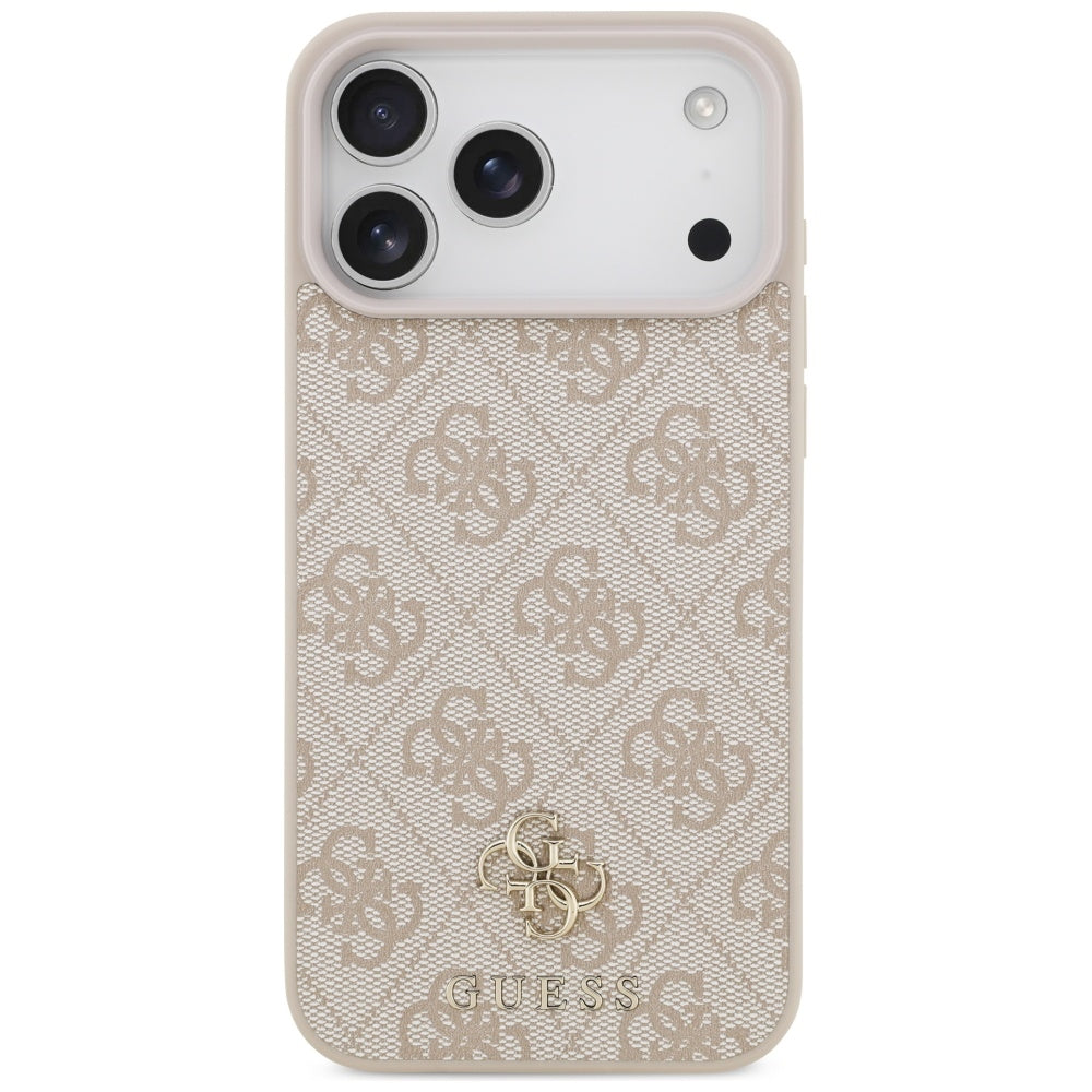 Guess 4G Small 4G and Classic MagSafe case for iPhone 17 Pro Max - pink