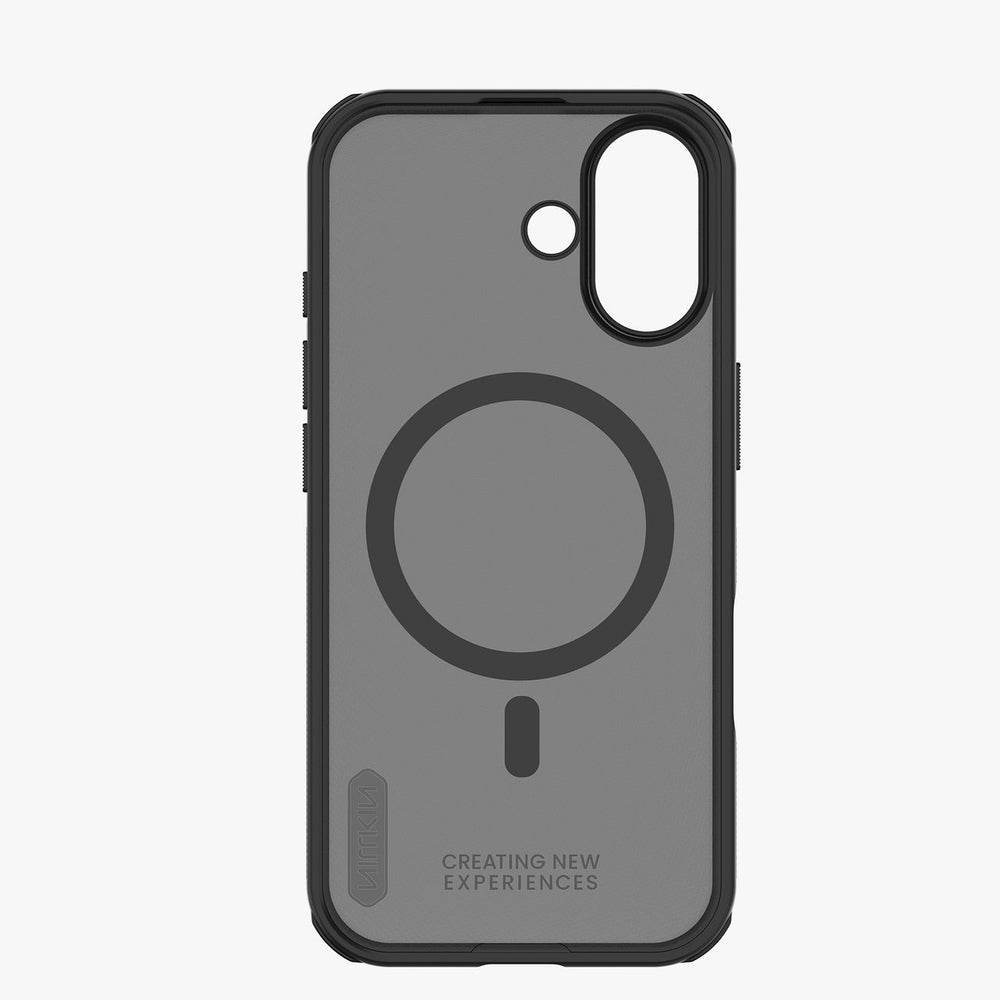 Nillkin Super Frosted Shield Pro Magnetic Case Kompatibel med MagSafe til iPhone 17 - Gennemskinligt sort