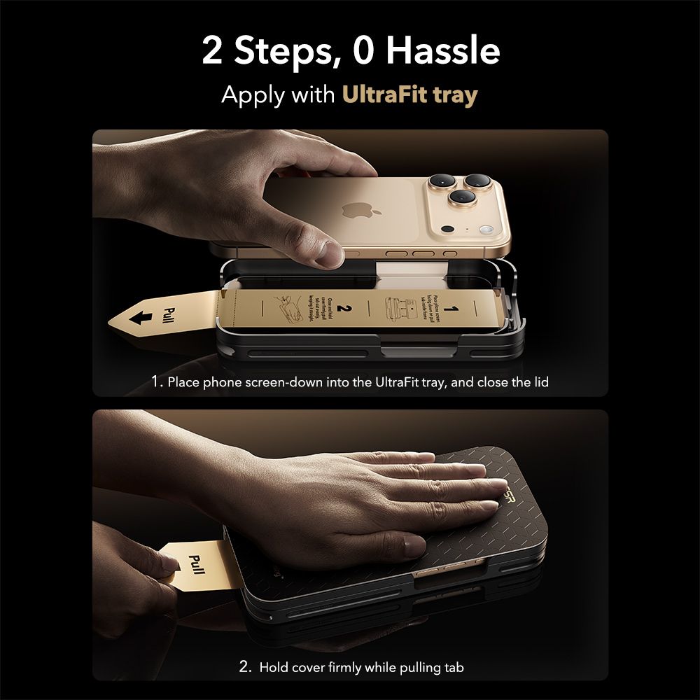 ESR UltraFit Armorite Pro Tempered Glass for iPhone 17 Pro Max - Clear
