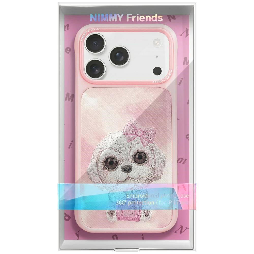 Nimmy Big Eyed Pet 2.0 Dog Case for iPhone 17 Pro Max - Pink