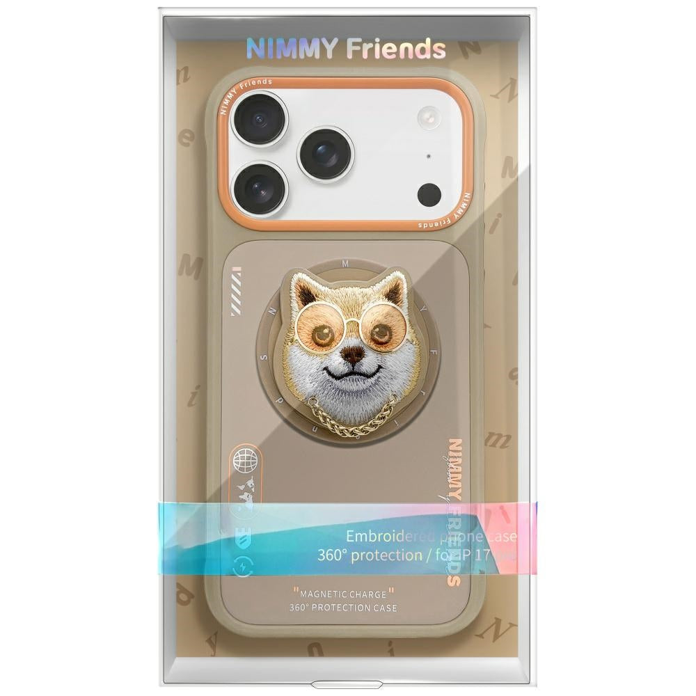 Nimmy Briller Cool nag MagSafe-foder for iPhone 17 Pro Max - beige