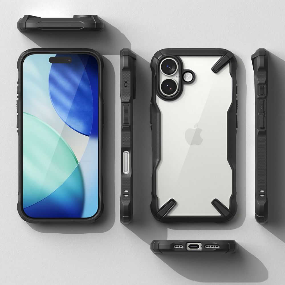 Ringke Fusion X Case til iPhone 17 - sort