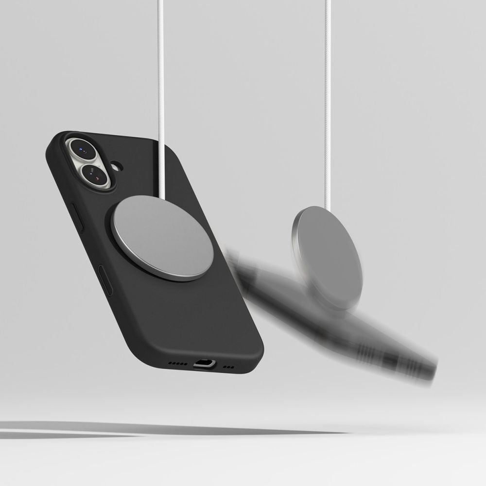 Ringke Silicone Magnetic MagSafe Case til iPhone 17 - lilla