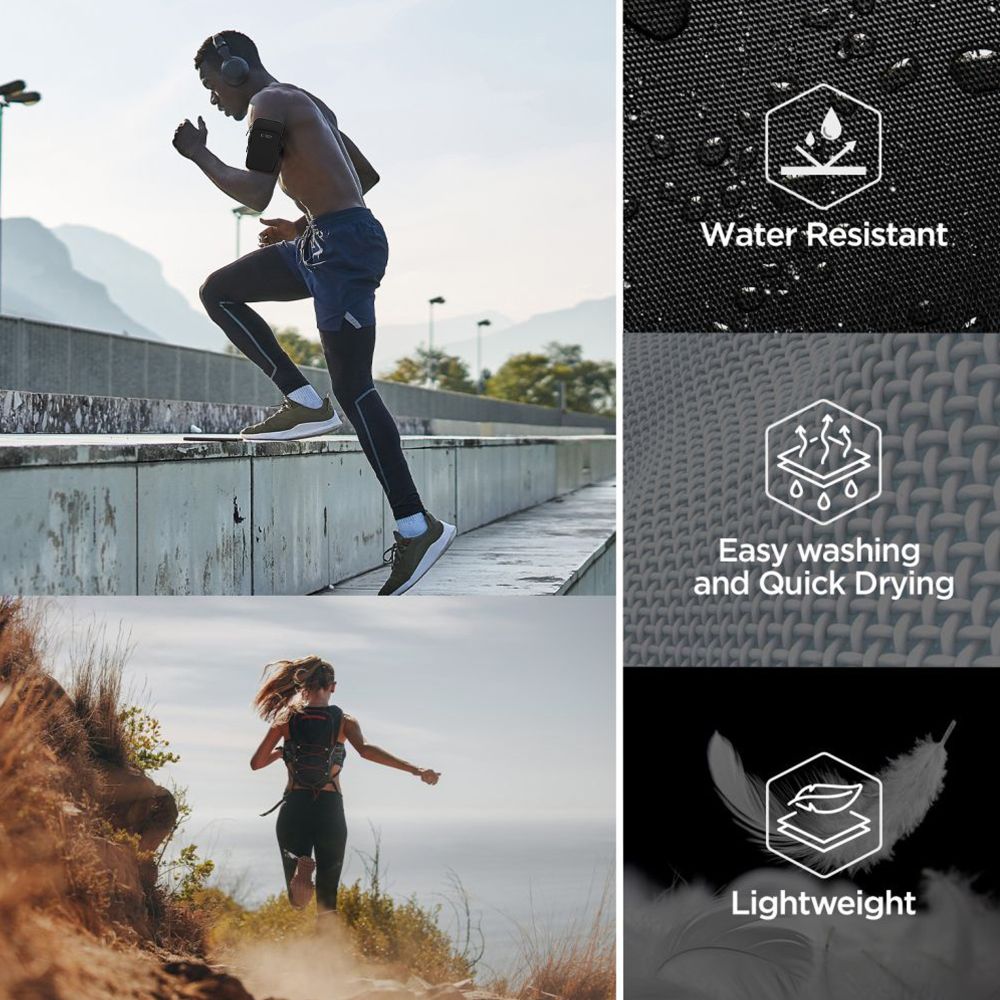 Tech-Protect M7 Universal Sport Armband Case - sort