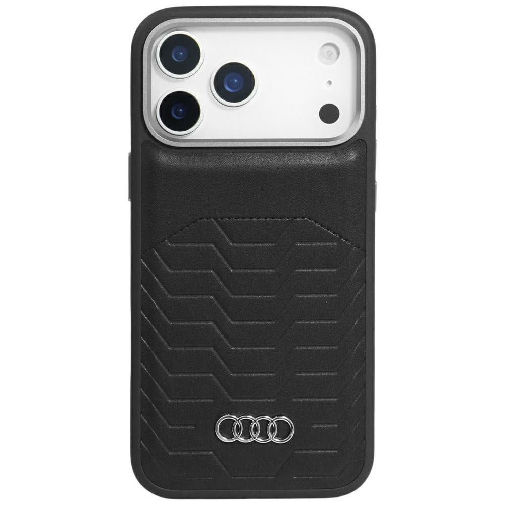 Audi GT Syntetisk læder MagSafe-foder for iPhone 17 Pro - sort