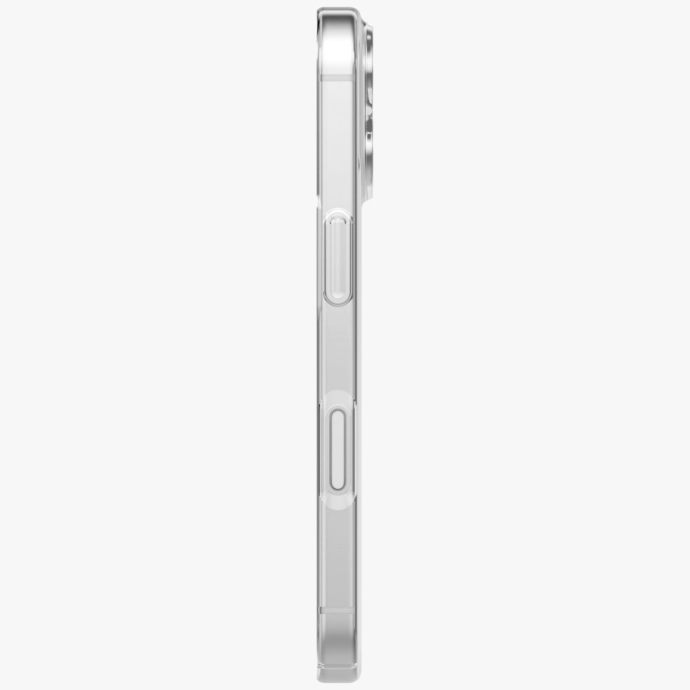 Uniq Airsuit iPhone 17 Magclick opladningsfoder - gennemsigtig