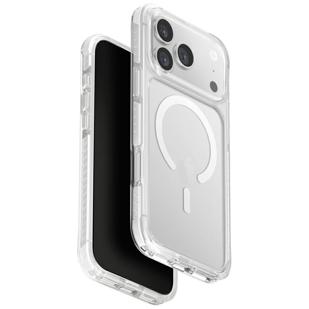 Uniq Combat Magclick opladningsfodral til iPhone 17 Pro Max - hvid