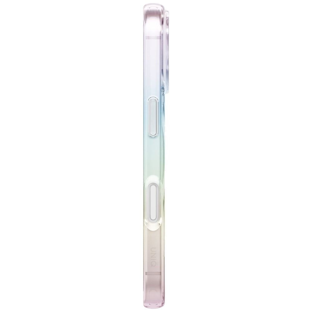 Uniq Iridescia Magclick opladningsfoder til iPhone 17 Pro - multikolor