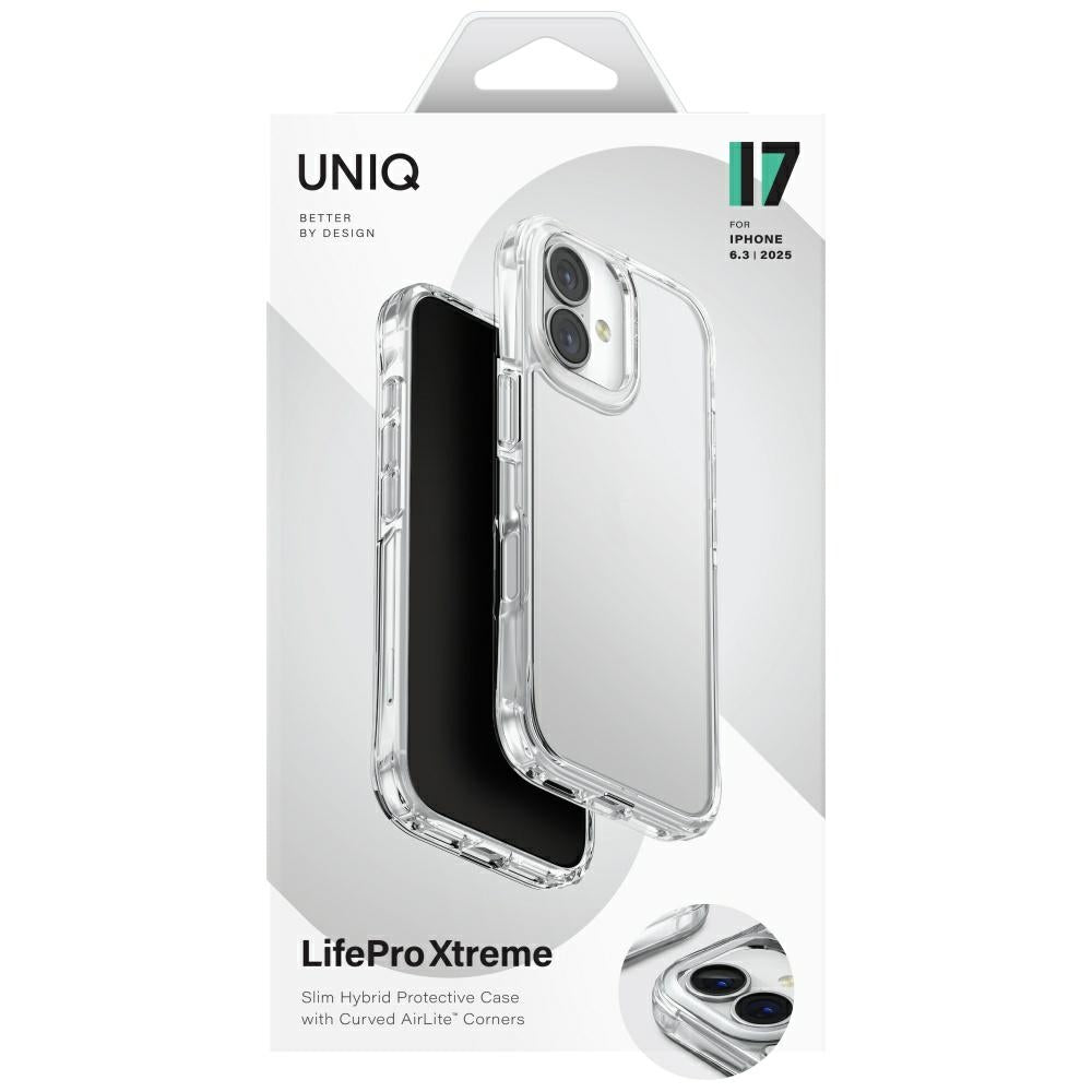 Uniq Lifepro Xtreme Case til iPhone 17 - Gennemsigtig