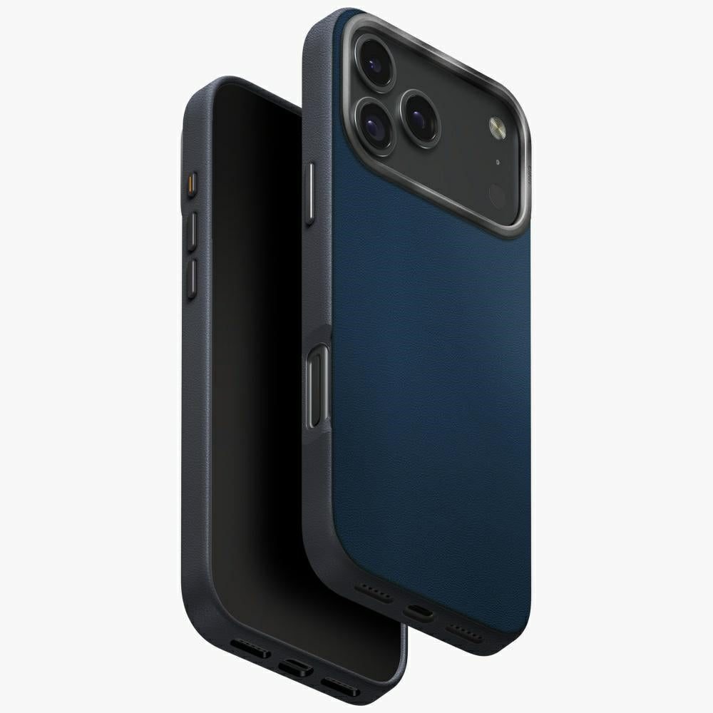 Uniq Lyden DS Case til iPhone 17 Pro Max Magclick opladning - Blå og sort