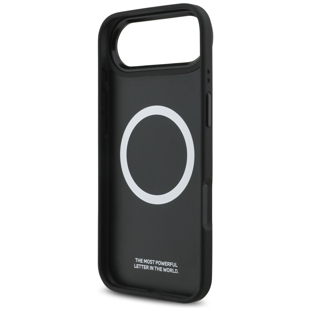 BMW M Tricolor Metal Logo MagSafe Case til iPhone 17 Air - Grå